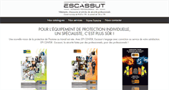 Desktop Screenshot of escassut.com